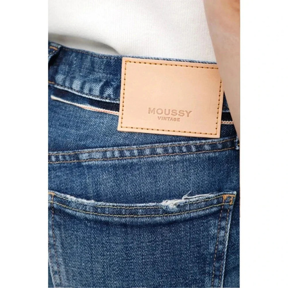 MOUSSY VINTAGE Ingraham Skinny Denim Jeans Dark Blue Size 25 - Picture 7 of 14